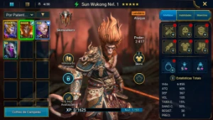 Conta Raid Shadow Legends Com Sun Wukong + Deliana - Outros