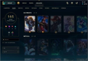 Conta League of Legends - Plat 2 (conta da season 3) LOL