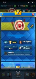 CONTA CLASH ROYALE - NÍVEL 12 - 17 Lendárias - BARATO