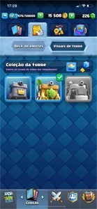 CONTA CLASH ROYALE - NÍVEL 12 - 17 Lendárias - BARATO