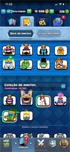 CONTA CLASH ROYALE - NÍVEL 12 - 17 Lendárias - BARATO