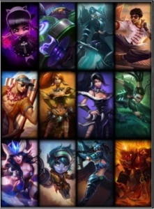Vendo conta com borda diamante - platina 3 - League of Legends LOL