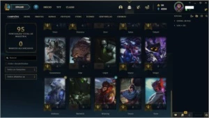 CONTA LEAGUE OF LEGENDS LOL