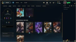 CONTA LEAGUE OF LEGENDS LOL