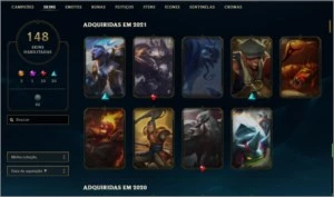 Conta lol 150 - League of Legends