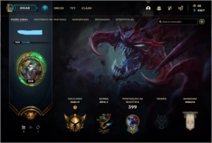 Conta de league of legends LOL