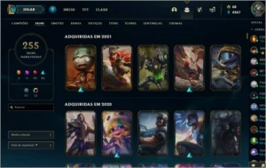 Conta de league of legends LOL