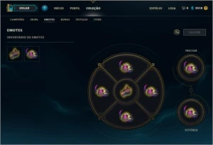 Conta League of Legends Platina - Honra 5 - Graves Vitorioso LOL