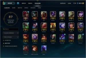 Conta League of Legends Platina - Honra 5 - Graves Vitorioso LOL