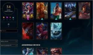 Conta Platina 1(Fazer MD10) - League of Legends LOL