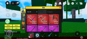 Conta de Blox fruts muito upada é gemada - Roblox