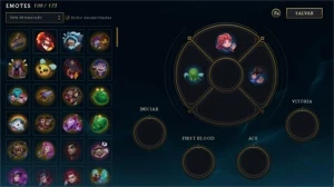 Conta League of  Legends - Nv 160 - Mono Suporte - League of Legends LOL