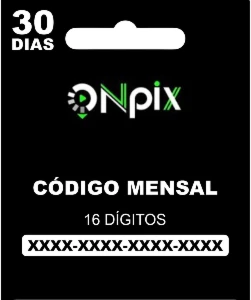 Recarga OnPix - Pix TV mensal 30 dias