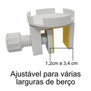 Suporte Ajustável de Berço para Babá Eletrônica - Artesanato e Personalizados
