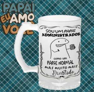 Arte Para Caneca de Shopp - PAI (4) Flork Profissão - Outros