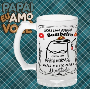 Arte Para Caneca de Shopp - PAI (4) Flork Profissão - Outros