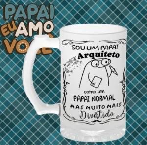 Arte Para Caneca de Shopp - PAI (4) Flork Profissão - Outros