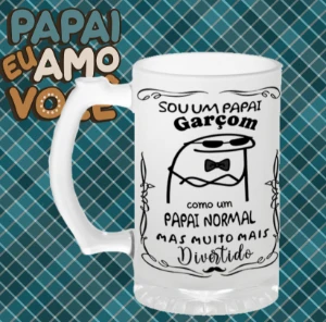 Arte Para Caneca de Shopp - PAI (4) Flork Profissão - Outros