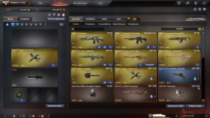 Barrinha de Prata com M4 Predador+MNS - Crossfire