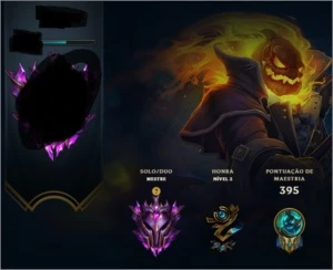 Conta mestre 104 pdl, season 10 mestre 120 skins - League of Legends LOL