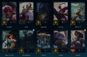CONTA MESTRE 193 PDL - League of Legends LOL