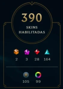 Conta season 3, todos os champs + RP + 390 skin - League of Legends LOL