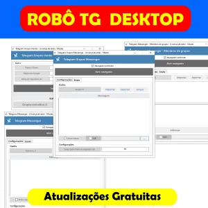 Robô Telgram para PC - Lic. Anual - Others