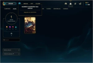 Conta unranked (ex bronze 1) com 30 champs e 1 skin - League of Legends LOL