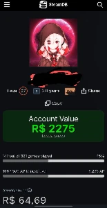 Conta Steam +200Jogos