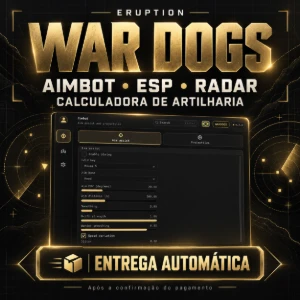 War Dogs | Aimbot + Esp + Radar + | Entrega Automatica - Outros
