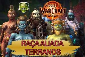 Wow Raça Aliada Terranos [Leia A Descrição]