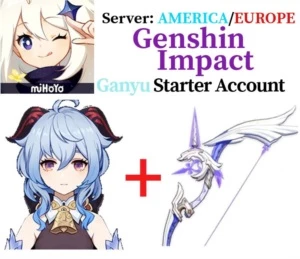 Ganyu + Amo's Bow Starter Account - Genshin Impact