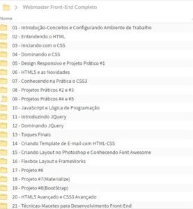 Curso de programador do iniciante ao avançado - Redes Sociais