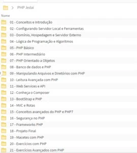 Curso de programador do iniciante ao avançado - Redes Sociais
