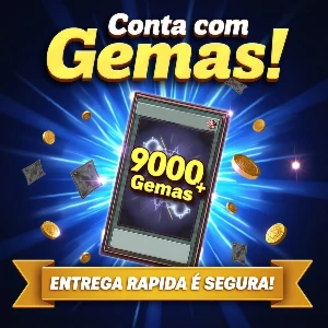 Contas yu-gi-oh duel links com 9K+ gemas e UR/SR dos sonhos