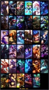 CONTA LOL: COM 37 SKINS - 87 CHAMPIONS - BORDA PLATINA - League of Legends