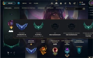 League of Legends Diamante LOL