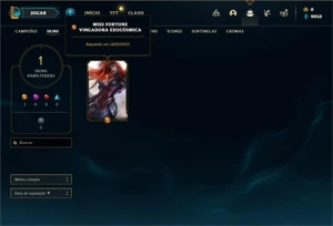 Conta Platina 3 com 26 Champs e 1 Skins + 14 Espolios - League of Legends LOL