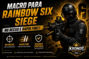 Macro para Rainbow Six Siege - No Recuo e rapid fire!! - Outros