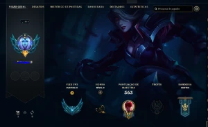 Conta Lol Plat 3 Ex Diamond / Todos Os Champ / Full Acces - League of Legends