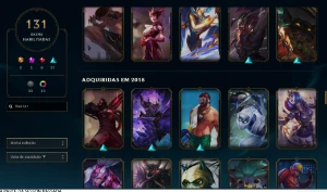 Conta Lol Plat 3 Ex Diamond / Todos Os Champ / Full Acces - League of Legends