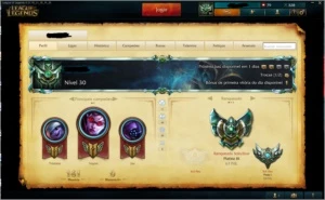 Conta League of Legends Platina lll LOL