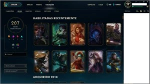 CONTA LOL DIAMANTE 3, BORDA MESTRE, 204 SKINS! - League of Legends