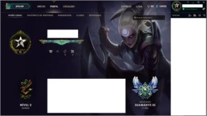 CONTA LOL DIAMANTE 3, BORDA MESTRE, 204 SKINS! - League of Legends