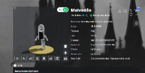 Conta roblox com korblox + face malvadão