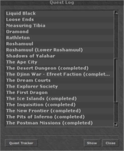 Paladin -  431 - Druid - 182 - Sorcerer - 133 - Tibia