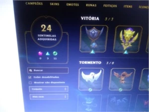 Conta league of Legends 227 skin todos champs LOL