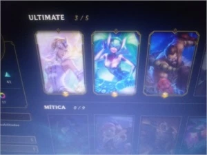Conta league of Legends 227 skin todos champs LOL