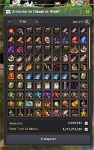 Conta Black Desert 647 gs