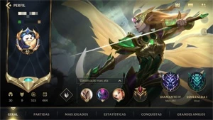 Conta Wild Rift -  Esmeralda 1 - League of Legends: Wild Rift LOL WR